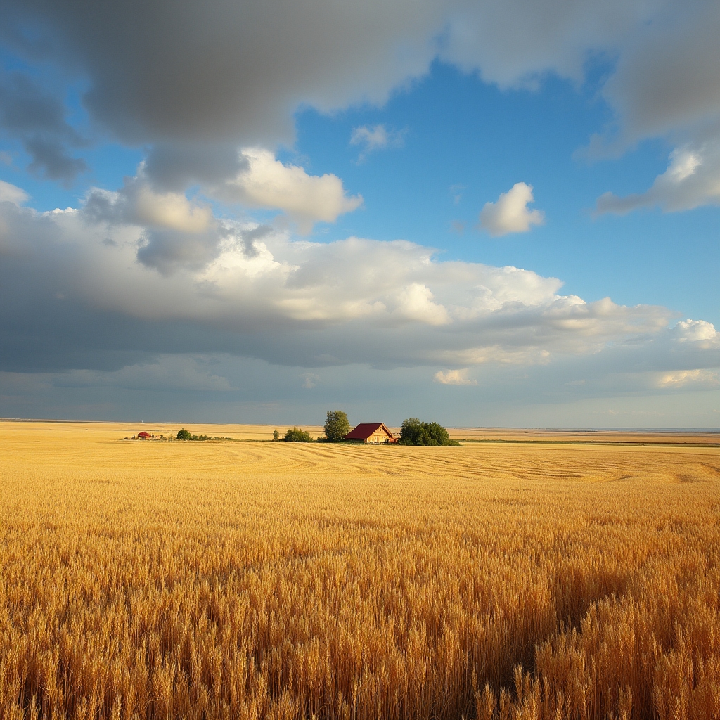 Сельскохозяйственные угодья Казахстана